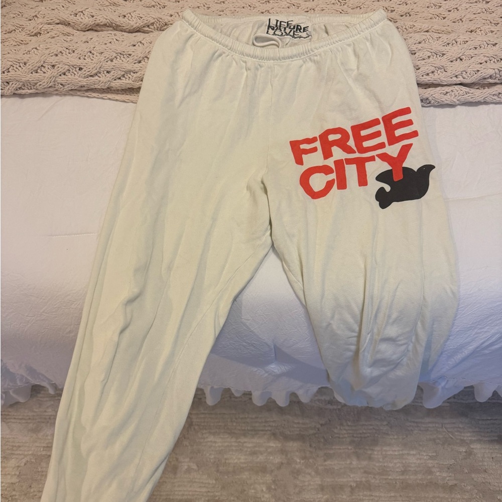 Free City sweatpants size L
